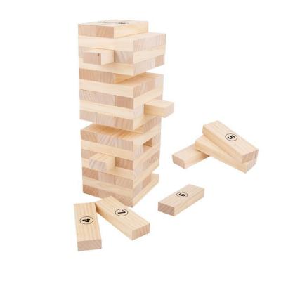 Tooky Toy Co Wooden Blocks Floor Game 40x17x24cm