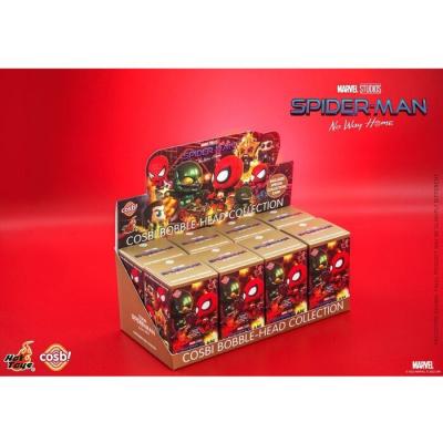 Hot Toys Spider-Man: No Way Home - Spider-Man Cosbi Bobble-Head Collection (Series 2) (Individual Blind Boxes) 6 x 6 x 10cm