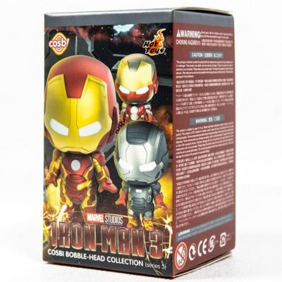 Hot Toys Iron Man 3 - Iron Man Cosbi Bobble-Head Collection (Series 3) (Individual Blind Boxes) 6 x 6 x 10cm