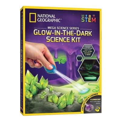 National Geographic Mega Science Lab: Glow-in-the-Dark Science Kit 26 x 5.5 x 19cm