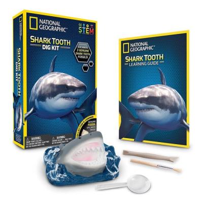 National Geographic Shark Tooth Dig Kit 18 x 6 x 25cm