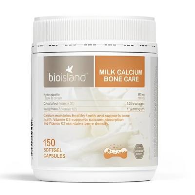 Bioisland Adult Milk Calcium - 150 Capsules 150pcs