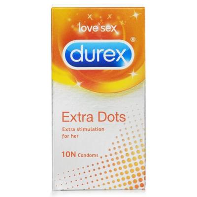 Durex Extra Dots Condoms 10pcs 10pcs/box