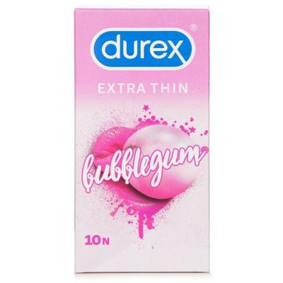 Durex Extra Thin Condom 10pcs - Bubblegum 10pcs/box