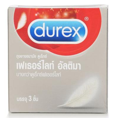 Durex Fetherlite Ultra Thin Condom 3pcs 3pcs/box