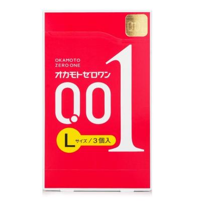 Okamoto 0.01 Extra Thin Condom 3pcs - Large 3pcs/box