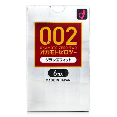 Okamoto 0.02 Excellent Glans Fit Condom 6pcs 6pcs/box