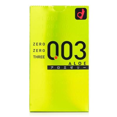 Okamoto 0.03 Aloe Condom 10pcs 10pcs/box