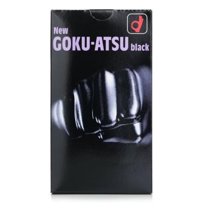 Okamoto New GOKU‐ATSU Super Thick Black Condom 12pcs 12pcs/box
