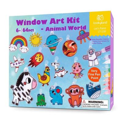 Tookyland "Window Art Kit - Animal World" 22x6x18cm