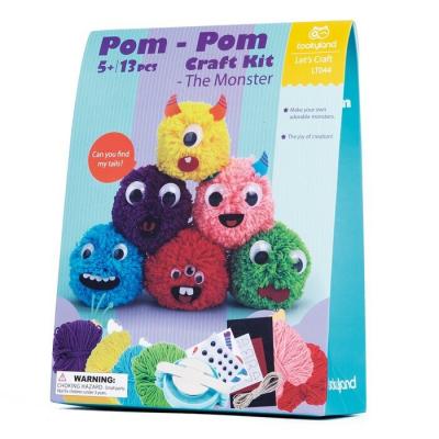 Tookyland "Pom - Pom Craft Kit - The Monster" 26x7x20cm