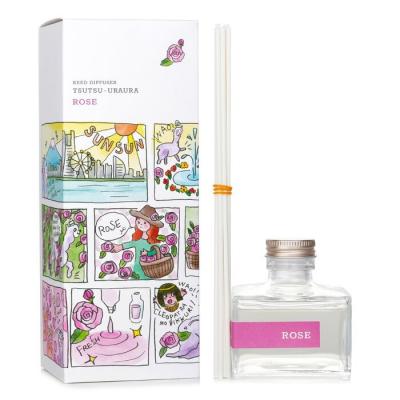 Daily Aroma Japan Tsutsu Uraura Deodorant Reed Diffuser - Rose 120ml