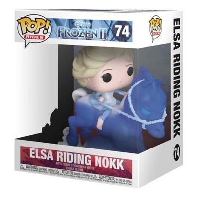 Funko POP! Ride Disney: Frozen II - Elsa Riding Nokk Toy Figures 21x17x14cm