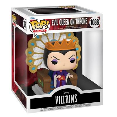 Funko POP Deluxe: Villains- Evil Queen on Throne Toy Figures 21x17x14cm