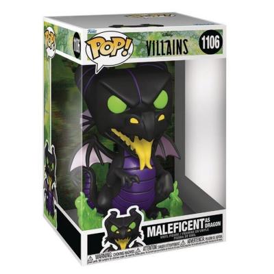 Funko POP Jumbo: Villains- Maleficent Dragon Toy Figures 21x33x21cm