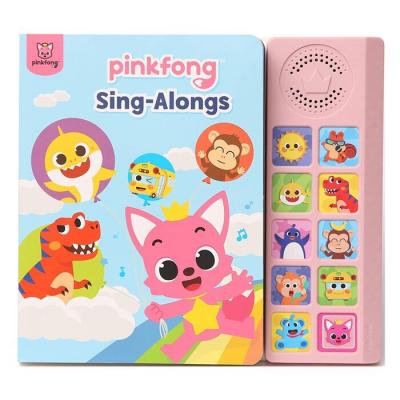 Pinkfong Babyshark Sing Along Sound Book 2x23x21cm