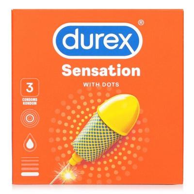 Durex Sensation Condoms 3pcs 3pcs/box