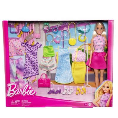 Barbie Doll + Fashions Blonde CSTM 40x6x32cm