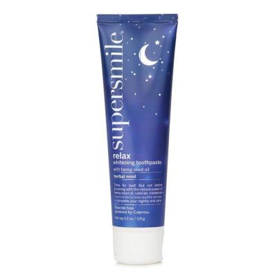 Supersmile Relax Whitening Toothpaste With Hemp Seed Oil 4.2oz/119g
