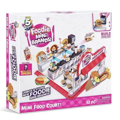 Zuru 5 Surprise Mini Brands Series 1 -Mini Food Court Playset 30x32x8cm