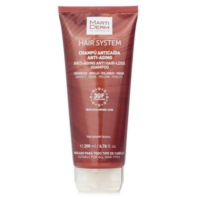 Martiderm Hair System Anti-Aging Anti Hair-Loss Shampoo With Hyaluronic Acid (For All Hair Types) 200ml/6.76oz