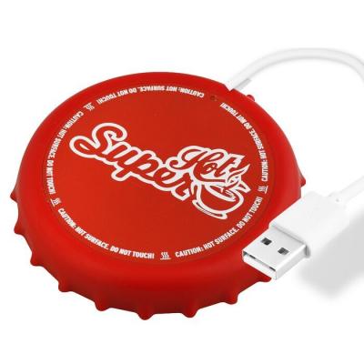 Happythings USB Mug Warmer - Red 11x11x2cm