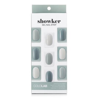 Cololab Showker Gel Nail Strip # CNF703 Mint Blended 1pcs