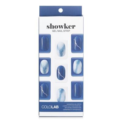 Cololab Showker Gel Nail Strip # CNA401 Blackberry Marble 1pcs