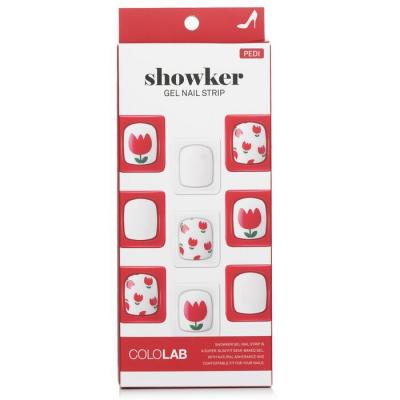 Cololab Showker Gel Nail Strip # CPA801 Tulip Festival 1pcs