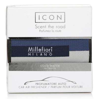 Millefiori Icon Textile Geometric Car Air Freshener - Cold Water 1pc