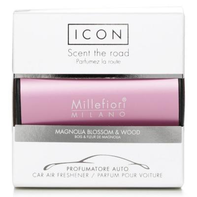 Millefiori Icon Classic Pink Car Air Freshener - Magnolia Blossom & Wood 1pc