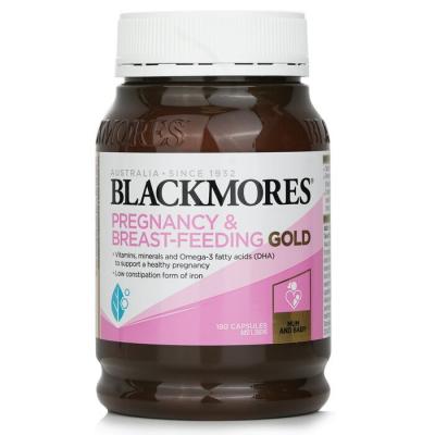 Blackmores Pregnancy & Breast-Feeding (Gold) 180 capsules **New Packing Version** (9300807287316)  180 capsules