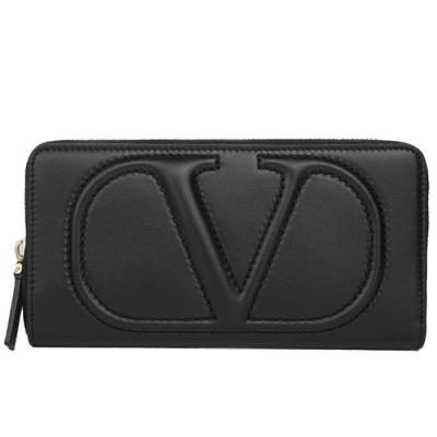Valentino Garavani Valentino Zip around contintent wallet - Black Black