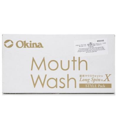 Okina Mouthwash Long Spin-Mint(Blue) - 14ml x 100 Capsules 14ml x 100pcs