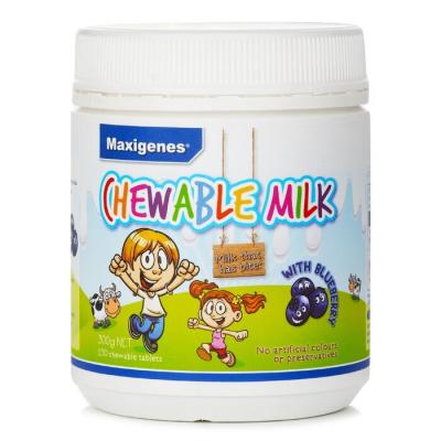 Maxigenes Chewable Milk calcium with Blueberry 300g - 150 chewable tablets 150pcs