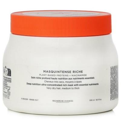 Kerastase Nutritive Masquintense Riche Deep Nutrition Ultra Concentrated Rich Mask With Essential Nutriments 500ml/16.9oz