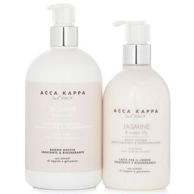 Acca Kappa Jasmine & Water Lily Body Care Gift Set: 2pcs