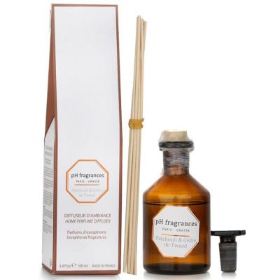 pH fragrances Home Perfume Diffuser - Patchouli & Cedre De Tweed 100ml/3.4oz