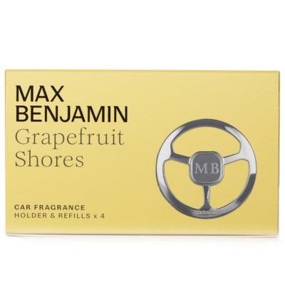 Max Benjamin Car Fragrance Gift Set - Grapefruit Shores 4pcs