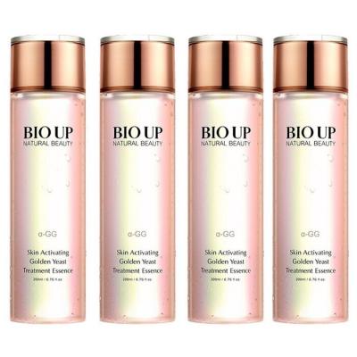 Natural Beauty 4x BIO UP a-GG Golden Yeast Skin Activating Treatment Essence(Exp. Date: 11/2024) 4x 200ml/6.76oz