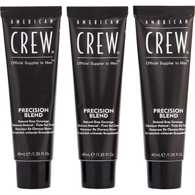 American Crew Set-precision Blend - Dark - 3x 30ml/1.4oz