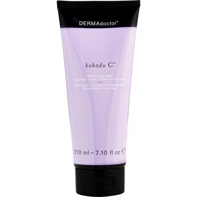 DERMAdoctor Kakadu C Brightening Daily Cleanser, Toner & Makeup Remover (Tube) 210ml/7.1oz