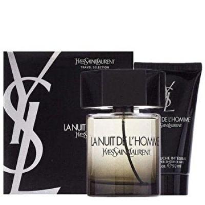 Yves Saint Laurent La Nuit L'homme 2pc Set - Eau De Toilette & Shower Gel 50ml 100ml