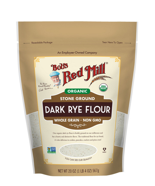 Bob's Red Mill Organic Dark Rye Flour 567g