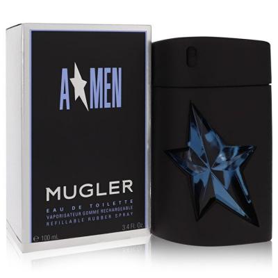 Thierry Mugler Angel Eau De Toilette Spray Refillable (Rubber) 100ml/3.4oz