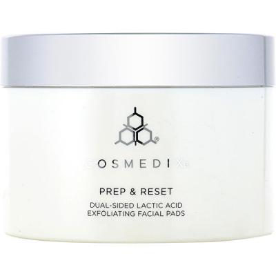 CosMedix Prep & Reset Dual Sided Lactic Acid Exfoliating Facial Pads 25 Pads