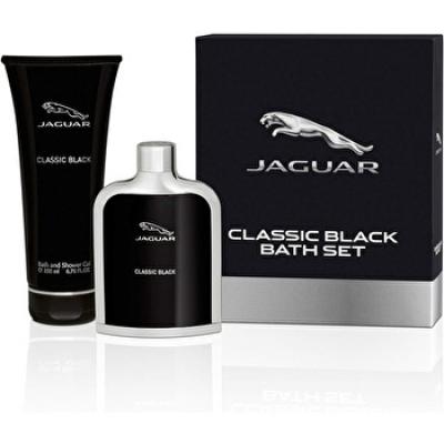 Jaguar Black 2pc Set - Eau De Toilette & 200ml Bath & Shower Gel 100ml