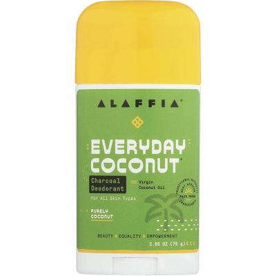 Everyday Coconut Deodorant Charcoal & Purely Coconut 75g