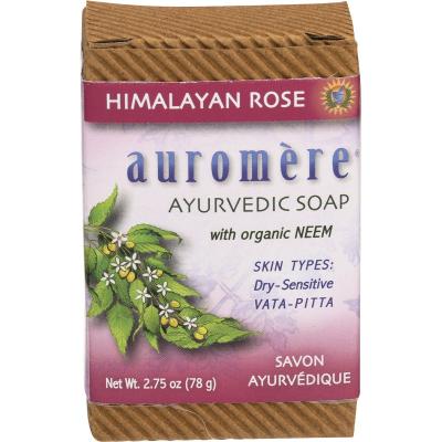 Neem Soap Ayurvedic Himalayan Rose 12x78g Neem Soap Ayurvedic Himalayan Rose 12x78g