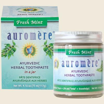 Toothpaste Ayurvedic Fresh Mint Toothpaste in a Jar 6x117g